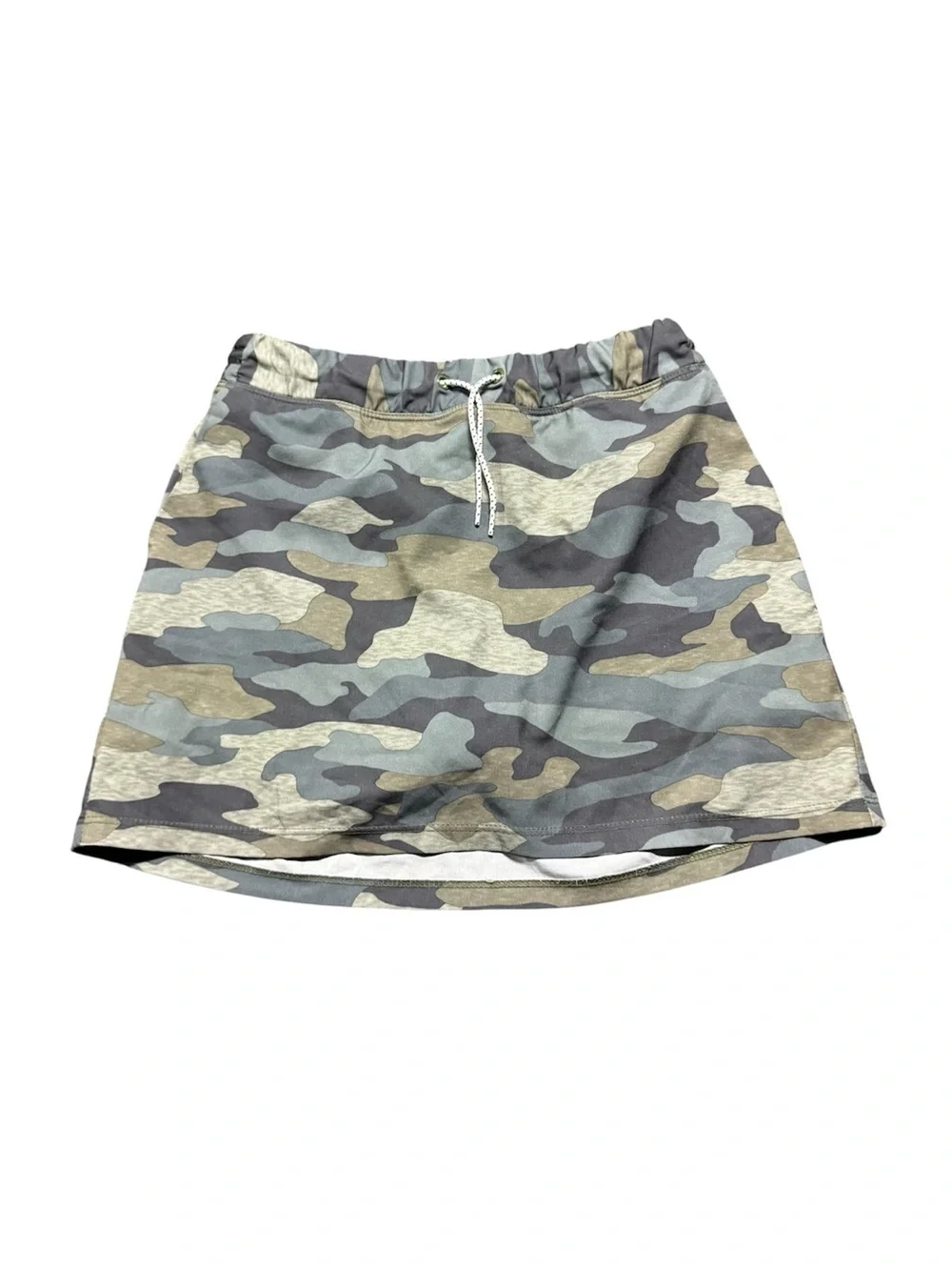 Old Navy Active Girls Camo Athletic Skirt Size L 10-12 Built-In Shorts